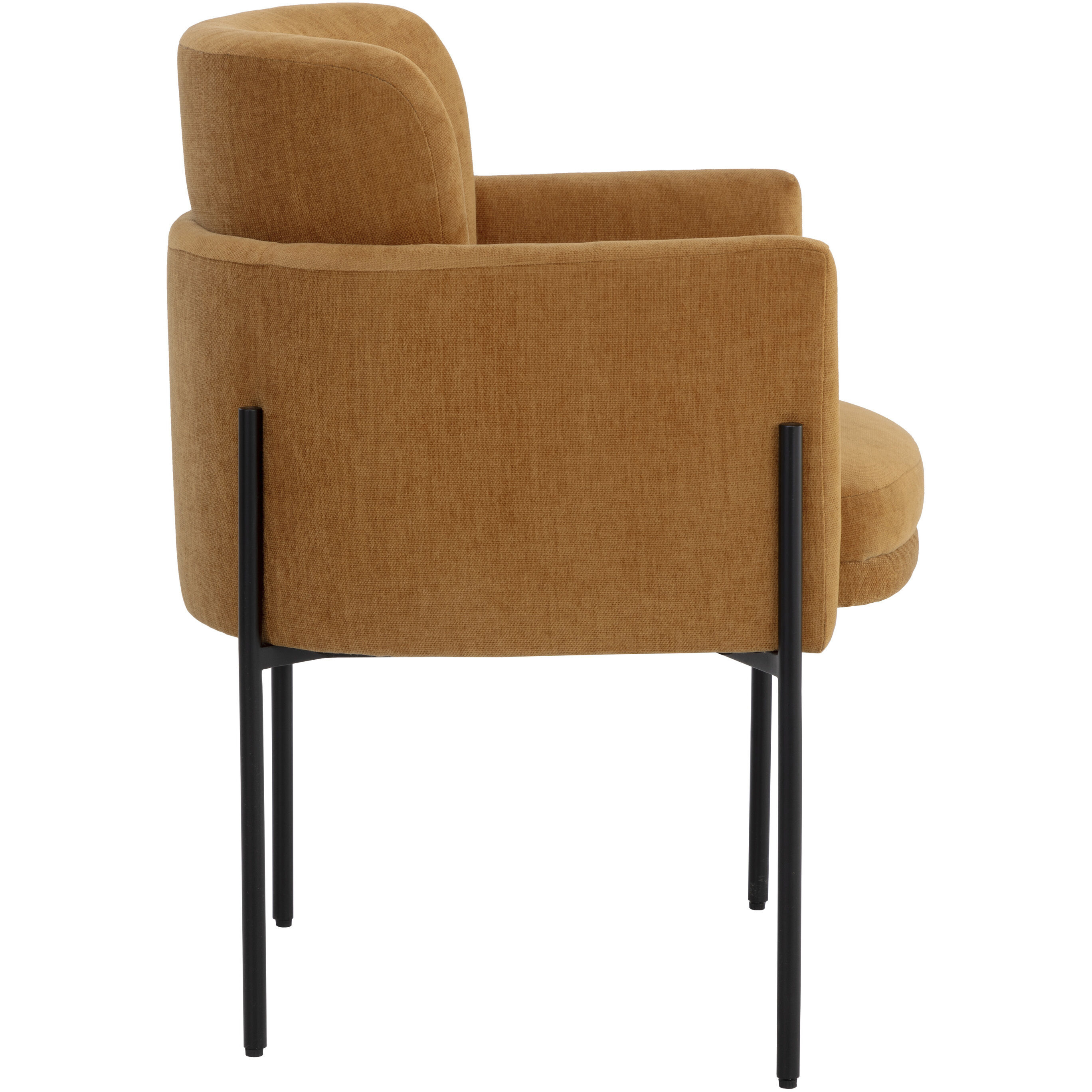 Richie Black / Danny Amber Dining Armchair